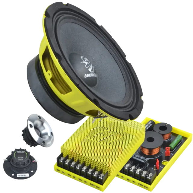 GROUND ZERO COMPETITION SERIES COMPONENT SPEAKERS SYSTEM main image